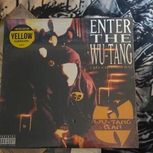 Wu-Tang Clan Yellow Vinyl Record